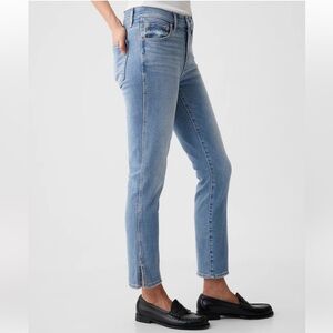 NWT Gap Mid Rise Split-Hem Vintage Slim Jeans